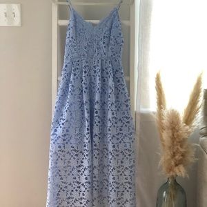 ASTR Lace Midi Dress